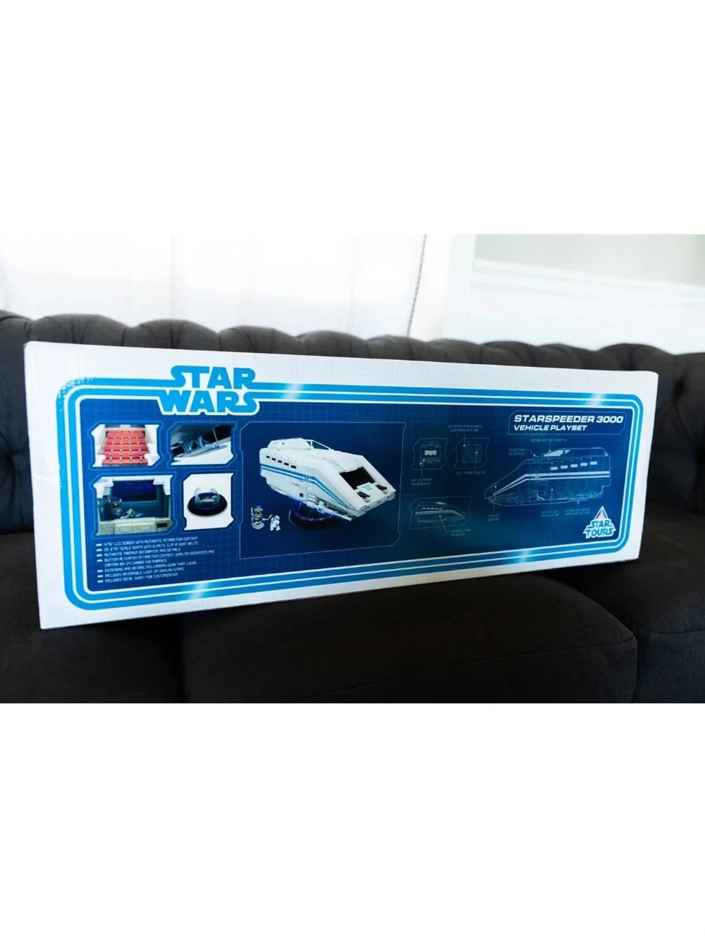 Star Wars Star Tours StarSpeeder 3000 Vehicle Play Set 2024 Disney D23 Expo
